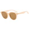 Nuevas Gafas de Sol Retro de Montura Grande para Mujer, Sensación de Alta Gama, Estilo Coreano, Famosas en Internet, Sesión de Fotos Callejera, Gafas de Sol con Protección Solar, Gafas de Sol Adelgazantes para Cara Cuadrada