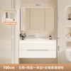 Lavabo de cerámica de gran diámetro combinación de mueble de baño lavabo grande lavabo cerámico integrado lavabo oceánico tamaño grande lavabo de vientre para baño