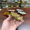 Soporte para Platos de Ostras de Acero Inoxidable 304 Espátula de Cocina Cuchara Bandeja Creativa Mariposa Dorada Plato para Condimentos Plato para Salsa de Soja Plato para Ostras