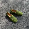 258-2 Mules Slip-On, Sapatos de Corte Profundo Únicos, Sapatos Femininos, Couro Genuíno, Couro de Vaca, Mocassins com Cavalo, Sapatos Gorro para Mulheres