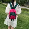Mochila de Bloques de Color Dopamina de Alta Apariencia para Estudiantes, Ligera y Elegante para el Transporte Diario, Nueva Mochila Escolar, Mochila Pequeña Casual para Exteriores