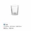 Taza de vidrio transparente personalizada y engrosada para velas de aromaterapia, portavelas para decoración de dormitorio y hogar