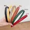 Diadema acrílica de nuevo color jalea simple para lavado de cara, maquillaje, dentada, antideslizante, para presionar el cabello, temperamento, accesorios para el cabello retro