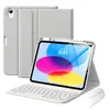 Teclado Bluetooth Adequado para iPad 11ª Geração A16 Teclado Bluetooth Capa de Couro Air 11/45 Capa Protetora Sem Fio Ultrafina