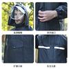 Conjunto de Impermeable y Pantalón de Lluvia de Dos Piezas de Tela Oxford Personalizado, Engrosado y Extendido para Todo el Cuerpo, Poncho de Lluvia Reflectante para Ciclistas Hombres y Mujeres