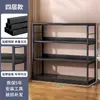 Estante de Almacenamiento de Ollas de Múltiples Niveles de Pie, Gabinete de Almacenamiento Simple para Artículos Varios Infantiles Montado en la Pared de la Cocina