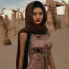 2026 Novo Lenço Proteção Solar Praia Lenço de Seda Roupa de Viagem Deserto de Xinjiang Xale Feminino Verão Lenço de Gaze Branco