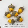 Sinos de Vento de Frutas Secas e Flores Naturais Retrô Contas para DIY Colar de Contas Artesanal Brincos Acessórios de Joias Materiais