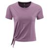 Verano Nuevo Ropa de Yoga Seda de Hielo para Mujer Secado Rápido Manga Corta Transpirable para Correr al Aire Libre Deportes Fitness Camiseta Tops