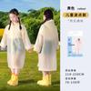 Capa de Chuva Infantil para Alunos do Ensino Fundamental, Poncho de Chuva Portátil para Meninos e Meninas com Espaço para Mochila, Adequado para Uso Escolar, Poncho de Chuva Descartável Atacado