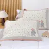 Un Par de Fundas de Almohada de Gasa de Algodón Puro de Alta Densidad, Fundas de Almohada de Algodón Puro para Adultos, Absorbentes de Sudor y Transpirables, Dormitorios de Estudiantes con Varios Colores
