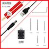 Taladro de Mano Wenwan Máquina Perforadora de Perlas para el Hogar Pulsera de Nogal Pegamento de Cristal Acrílico USB Dividido Eléctrico Pequeño