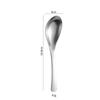 Cuchara de Acero Inoxidable 304, Popular Cuchara Earl, Cuchara de Arroz para Niños del Hogar, Cuchara para Sopa de Hotel, Cuchara de Corte, Cuchara para Postre
