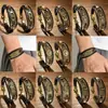 Nuevo Pulsera Tejida de Cuero Hebilla de Aleación Moda Retro Europea y Americana Más Vendida Pulsera de Cuero Directo de Fábrica