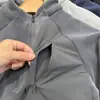 Chaqueta de Polar Gruesa Cálida Transpirable con Media Cremallera Ligera para Exteriores Diaria Práctica Otoño Primavera Invierno 13485
