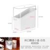 Caixa de armazenamento de fatias de queijo estilo japonês caixa de armazenamento de fatias de queijo para porta lateral da geladeira artefato de acabamento especial para embalagem de manteiga