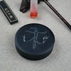 Los fabricantes venden piedra de tinta de bambú acanalada para moler tinta, accesorios para el estudio de los Cuatro Tesoros, piedra de tinta redonda de 4 pulgadas para la escuela de formación en caligrafía.