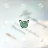 Brincos de Tarraxa Olho de Gato Cabeça de Gato em Liga de Titânio F-136 G23 Titânio Rosca Interna Brincos de Tarraxa Olho de Gato Joias Acessórios para Lábio