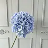 Flores de hortensia artificiales de borde rizado para decoración de bodas, arreglos florales, decoración suave para sala de estar del hogar, flores de seda, flores artificiales