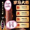 Jiuai Imperador Romano Simulado Silicone Líquido Dildo Elétrico Pênis Falso Dispositivo de Masturbação Feminina Máquina Canhão Brinquedo de Empurrar