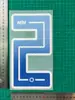 25-26 Colección Local Cruzeiro Ropa de Adulto A+ Número de Jugador Letra Número de Transferencia Térmica Pegatina de Transferencia Térmica