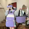 Nuevas Mochilas Escolares Sencillas para Estudiantes de Secundaria, Mochilas de Tutoría de Aspecto Elegante, Mochilas Escolares Coreanas de Moda de Gran Capacidad