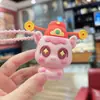 2026 Ano Novo Deus da Fortuna Cavalo Pequeno Brinquedo de Apertar Chaveiro Divertido Alívio do Estresse Gato da Sorte Panda Amuleto de Boa Sorte Pequeno Pingente