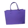 Bolsas de fieltro con estampado de letras al por mayor, Bolsas de mano de fieltro, Bolsas de mano de moda, Bolsas de mano de fieltro promocionales para compras