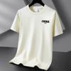 Playera de Algodón Puro de 220g de Peso Pesado para Hombre y Mujer, Casual y Versátil para Estudiantes, Manga Corta, Ropa de Pareja, Camiseta Básica de Manga Corta