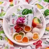 Haoliyuan Balas Gomas de Leite Fresco Balas de Leite Balas de Frutas Balas Infantis Balas Recheadas Lanches de Casamento Ano Novo 2,5 kg
