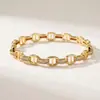 Pulseiras de Festa de Novo Estilo Transfronteiriças de Alta Qualidade para Senhoras, Joias Versáteis de Luxo Leve para o Dia a Dia, Pulseiras Empilháveis da Moda Atacado