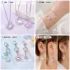 Aleación incrustada resina UV taladro estrella luna estrella de cuatro puntas colgante DIY pendiente collar colgante adornos accesorios pequeños