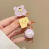 Cuerda para el Pelo de Trenza Burbuja de Verano para Mujer Cola de Caballo Dulce Accesorios para el Cabello Ins Lindos Anillos para el Pelo de Línea Telefónica Recta M Bean