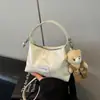 Bolsa de Mão Nuvem para Mulheres 2025 Bolsa de Ombro Único Transversal Estilo Coreano Bolsa de Mão Bolsa de Mão Nova Moda Tendência