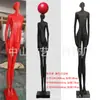 Lámpara de escultura abstracta de bola de personaje Lámpara de sala de exposiciones lámpara de oficina de ventas de hotel Lámpara de decoración artística lámpara de león lámpara de pie con forma humana