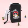 Bolsa de Silicona para Teléfono Móvil de Belleza Transfronteriza, Bolso Cruzado para Exteriores, Billetera para Monedas, Bolsa de Almacenamiento con Correa, Venta al por Mayor Directa de Fábrica