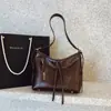 Bolso de Mujer Transfronterizo Otoño Bolso de Gran Capacidad Retro Bolso de Hombro Cruzado para Viajes Diarios Bolso Tote de Gama Alta de Nicho Bolso Grande