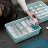 Caixa de armazenamento de mesa para classificação de roupas íntimas domésticas, compartimento de guarda-roupa de grande capacidade, caixa de armazenamento para sutiãs, roupas íntimas, meias