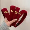 Moda Coreana Otoño e Invierno Diadema de Esponja Colorida para Mujer con Efecto Favorecedor, Diseño de Corona Alta, Diadema Elegante, Accesorio para el Cabello Versátil y Sencillo