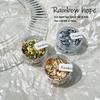 Accesorios para uñas con lámina de oro galvanizada de alta calidad, lámina de plata, fragmentos de lámina de oro hechos a mano, material para uñas DIY.