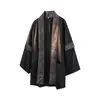 Chaqueta Jacquard Estilo Chino con Patrón de Pitón para Hombre, Nueva Colección Primavera y Verano Estilo Chino Cómodo Retro Ropa de Rendimiento Cardigan Hanfu Top