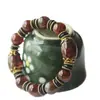 Atacado Xizang Sanjiu olho Tianzhu pulseira ágata de dragão pulseira de Buda estilo étnico pulseira masculina e feminina uma geração de cabelo
