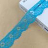 20 colores en stock encaje encaje no elástico tela hecha a mano encaje para sofá cortina encaje para cama arte para el hogar accesorios DIY para el hogar 4cm