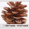 Pingente de árvore de Natal pinha natural de Natal decoração de férias pingente de Natal adereços de tiro Garland decoração atacado