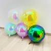Globos de Papel de Aluminio Coloridos de 10 pulgadas 12 pulgadas 15 pulgadas 18 pulgadas 22 pulgadas 32 pulgadas 50 pulgadas 60 pulgadas Globos Redondos Coloridos 4D Exteriores Transfronterizos