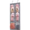 [Encuentra una Fábrica] El Nuevo Gancho Más Vendido de Amazon Gabinete de Malla Gris Almacenamiento para Dormitorio Bolsa de Almacenamiento de Montaje en Pared