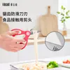 Las tijeras para comida complementaria Ellide pueden cortar platos de carne acero inoxidable comida tijeras para bebé niños comen fuera con bebé portátil