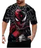 Camiseta Estampada de Dibujos Animados de Venom Ropa para Hombre Verano Casual Manga Corta Camiseta Fresca Harajuku Streetwear Estampado Manga Corta