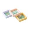 Caja Flotante Pe Caja Transparente para Empaque de Joyería Caja de Almacenamiento y Exhibición para Collares, Anillos, Pulseras Caja de Almacenamiento para Uñas Portátil