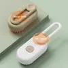 Cepillo de vapor 4 en 1 para gatos para eliminar el pelo, un cepillo de vapor recargable para gatos con cable giratorio para masajear y limpiar el pelo suelto de mascotas, apto para gatos y perros.